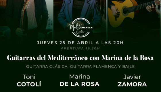 CARTEL 25 ABRIL - GUITARRAS DEL MEDITERRANEO