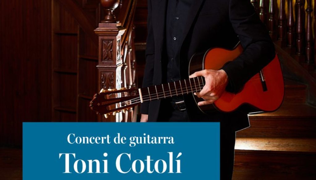 Concierto de Guitarra de Toni Cotolí en el Teatro Payá de Burriana