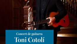 Concierto de Guitarra de Toni Cotolí en el Teatro Payá de Burriana