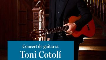 Concierto de Guitarra de Toni Cotolí en el Teatro Payá de Burriana