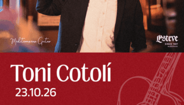 Concierto de guitarra de Toni Cotolí en Vilavella (Castellón)
